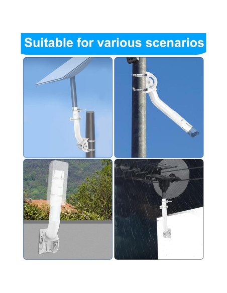 Kit de Montaje Starlink Burbifro - Soporte Ajustable en J