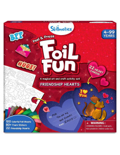 Skillmatics Foil Fun - Kit Corazones de Amistad Creativo
