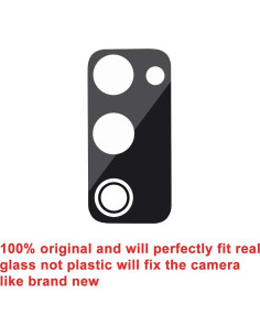 Juego de Reemplazo Lente Cámara Samsung Galaxy S20 FE 2 Piezas 2