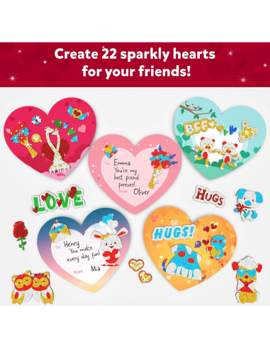 Skillmatics Foil Fun - Kit Corazones de Amistad Creativo
