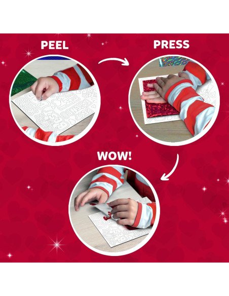 Skillmatics Foil Fun - Kit Corazones de Amistad Creativo