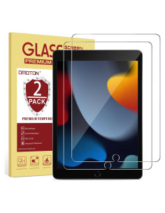 Protector de Pantalla OMOTON para iPad 10.2" (9na, 8va, 7ma Gen) Vidrio Templado