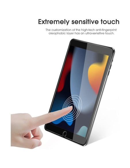 Protector de Pantalla OMOTON para iPad 10.2" (9na, 8va, 7ma Gen) Vidrio Templado