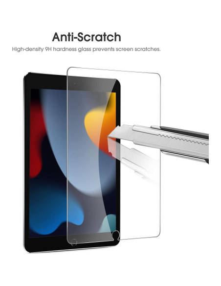 Protector de Pantalla OMOTON para iPad 10.2" (9na, 8va, 7ma Gen) Vidrio Templado