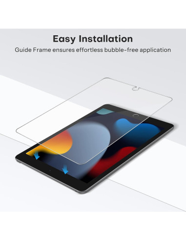 Protector de Pantalla OMOTON para iPad 10.2" (9na, 8va, 7ma Gen) Vidrio Templado