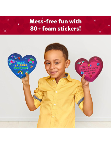 Skillmatics Foil Fun - Kit Corazones de Amistad Creativo