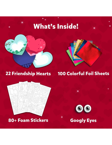Skillmatics Foil Fun - Kit Corazones de Amistad Creativo