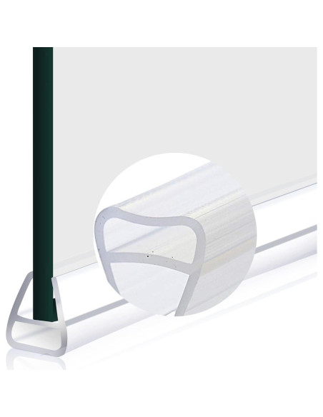 Sello de baño en forma de U Gump's grocery 3m transparente