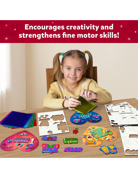 Skillmatics Foil Fun - Kit Corazones de Amistad Creativo