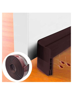Detenedor de Corrientes de Aire DOHUG 1m Marrón para Puertas