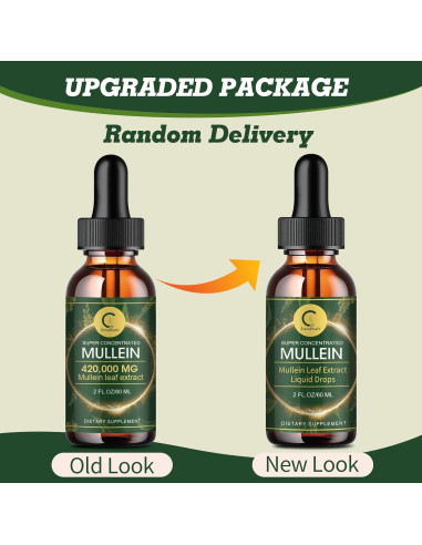 Gotas de Mullein GPGP GreenPeople 59.15 ml - Suplemento Natural