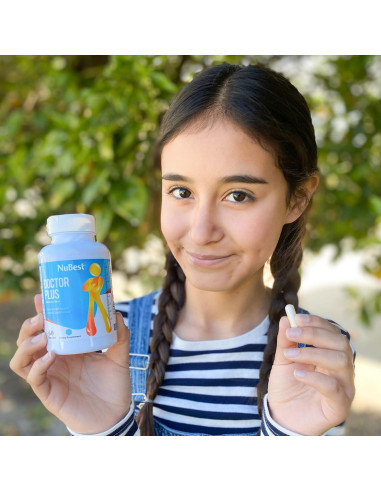 NuBest Doctor Plus - Cápsulas de Calcio y Vitaminas 60 Unidades