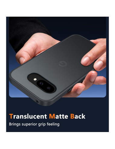 Funda FNTCASE para Google Pixel 9a - Antigolpes y Mate Negra