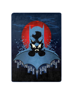 Manta de Toque de Seda Batman Northwest 116.8x152.4 cm Suave