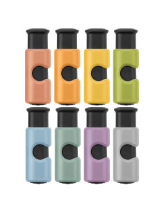 Clips para bolsas de pan Mr. Pen, 8 piezas, colores variados