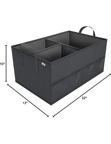 Organizador de Maletero MIU COLOR 52L Plegable Negro