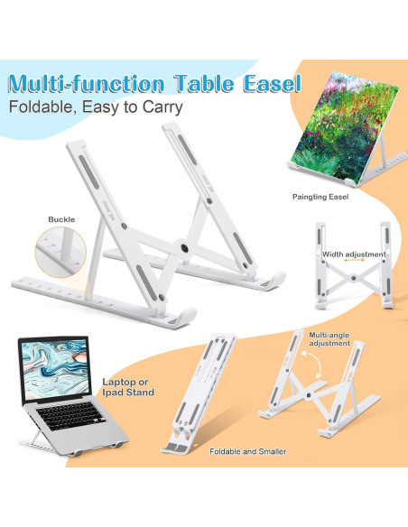 Set de Pintura Acrílica Koseibal 48 Piezas con Caballete