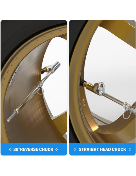 Medidor de Presión de Neumáticos MEANLIN Doble Cabeza 10-150 PSI