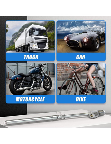 Medidor de Presión de Neumáticos MEANLIN Doble Cabeza 10-150 PSI