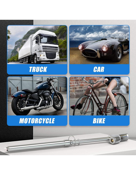 Medidor de Presión de Neumáticos MEANLIN Doble Cabeza 10-150 PSI