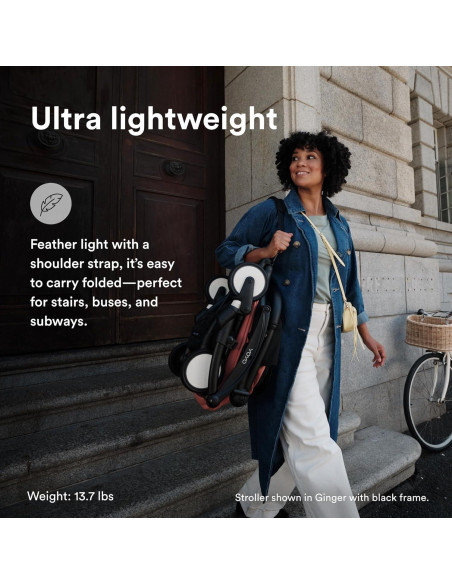 Cochecito Stokke YOYO3 Aqua - Plegable, Ligero y Compacto