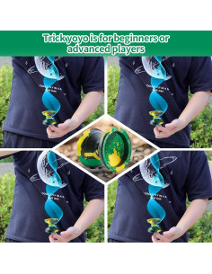 Yoyo WATIEOBOO W21 Profesional de Metal con Accesorios 2