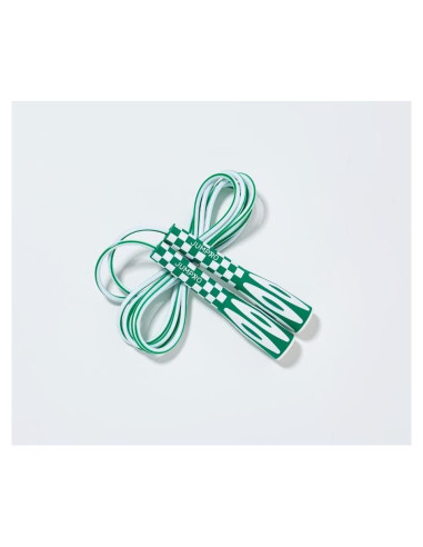 Cuerda de Saltar KSY Kids 2.70m Ajustable PVC Verde/Blanco