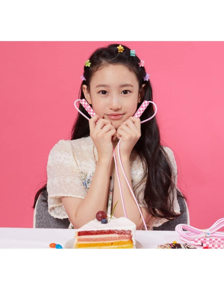 Cuerda de Saltar KSY Kids 2.70m Ajustable PVC Verde/Blanco