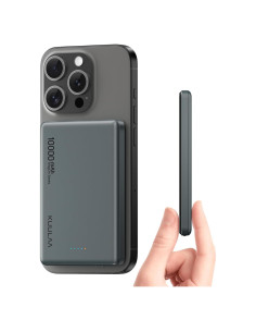 Batería Portátil MagSafe Kuulaa 10000mAh Carga Rápida USB-C