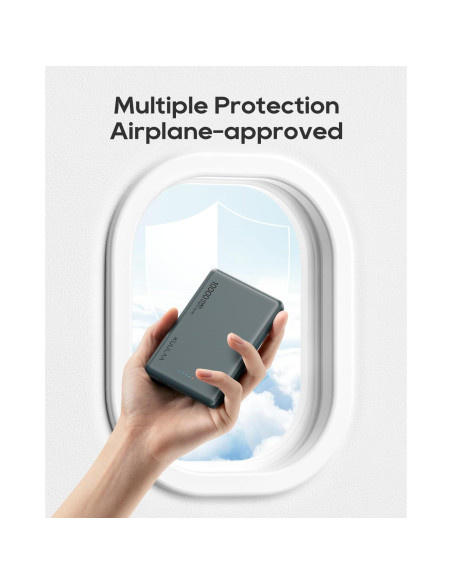 Batería Portátil MagSafe Kuulaa 10000mAh Carga Rápida USB-C