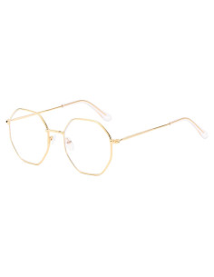 Gafas de Lectura Retro Metalicas QxAiVMin 1.5D Bloqueo Luz Azul