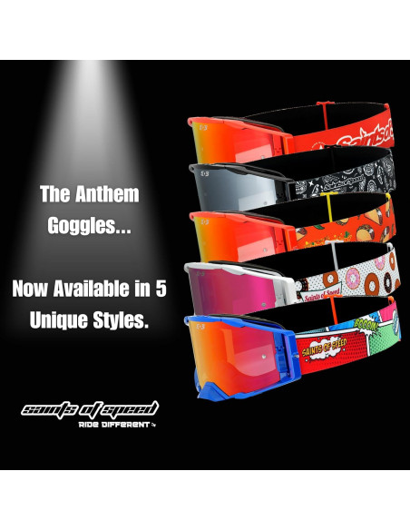 Gafas de Motocross Saints of Speed Anthem - Lentes Intercambiables