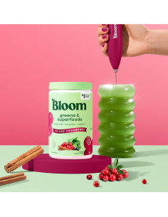 Polvo de Superalimentos Bloom Nutrition Greens 25 Porciones Arándano Especiado 2