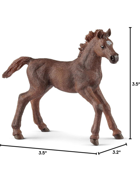 Potro Pura Sangre Inglés Schleich 8.89cm Juguete Infantil