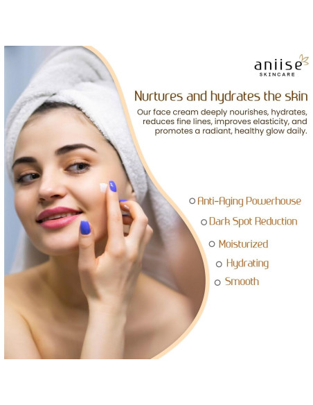 Crema Facial Hidratante Aniise con Ñame Silvestre 28 g