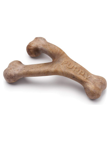 Benebone Juguete Masticable para Cachorros Medianos - Tocino Real