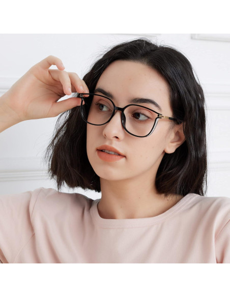 Gafas de Luz Azul GUDVUE para Mujer Ojo de Gato UV400