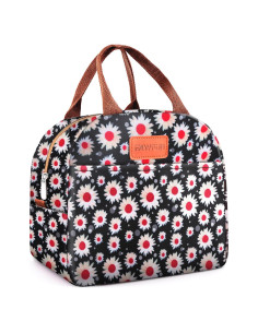 Bolsa de Almuerzo Aislada EASYFUN 10.98L Flor Roja
