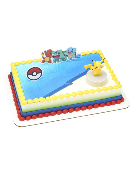 Topper de Pastel Pikachu Iluminado DecoSet - 3 Piezas