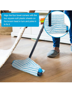 Escoba de Goma KeFanta para Pelo de Mascota con Limpiaparabrisas 2