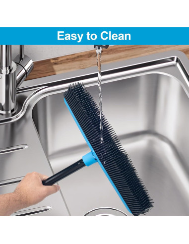 Escoba de Goma KeFanta para Pelo de Mascota con Limpiaparabrisas