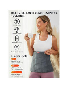 Almohadilla Térmica Portátil VOFUOTI MAX 30x60cm Inalámbrica 2