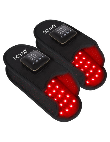 Terapia de Luz Roja Inalámbrica TUOYR RLT-MS23 para Pies