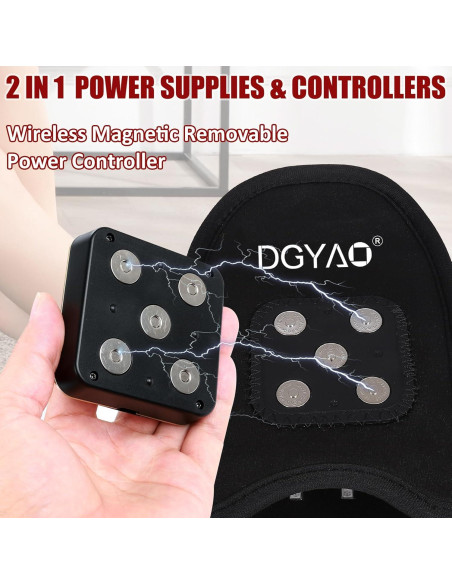 Terapia de Luz Roja Inalámbrica TUOYR RLT-MS23 para Pies