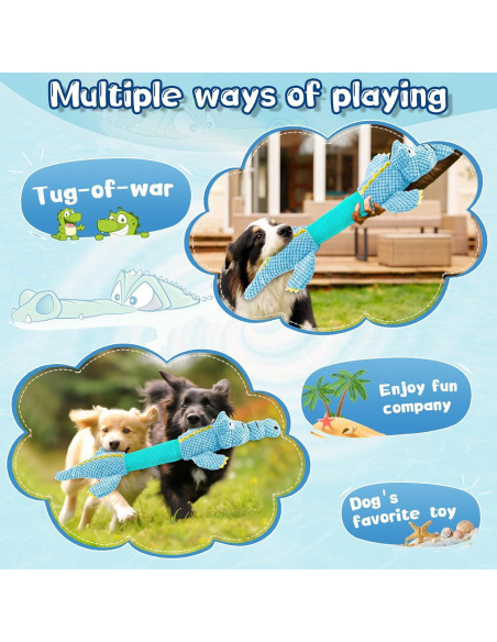 Juguete Interactivo para Perros WOWBALA 61 cm Azul