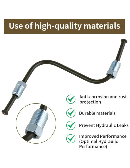 Tubería de Freno Delantera MuHize 47316-35280 para Toyota