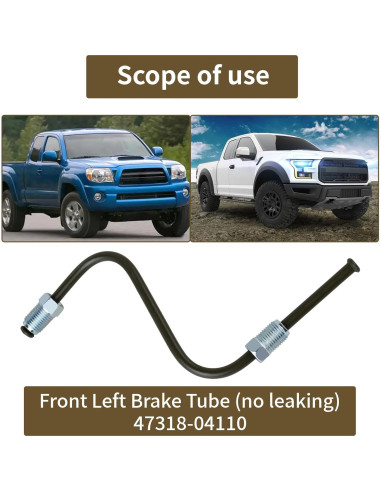 Tubería de Freno Delantera MuHize 47316-35280 para Toyota