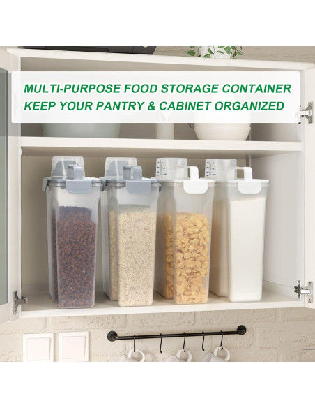 Contenedor de Alimentos para Mascotas TBMax 5L Hermético Gris