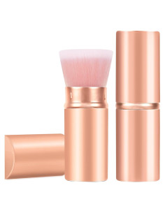 Brocha de Maquillaje Retráctil Falliny Kabuki Portátil 10.39cm
