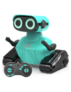 Robot Juguete GILOBABY Control Remoto LED Azul 12x8x12cm